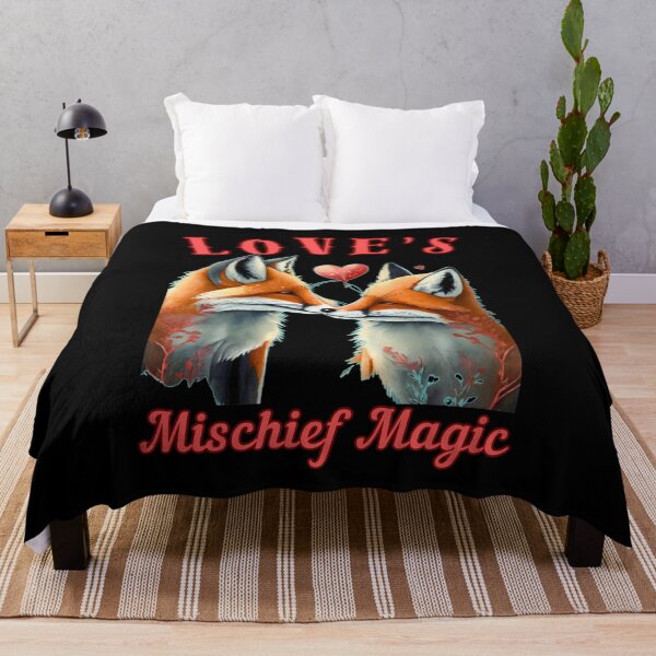 Item preview, Love's Mischief Magic. retro fox designed and sold by FoxVibes.