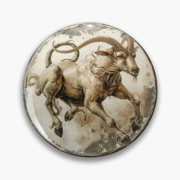 Item preview, Capricorn Charging Zodiac Sign designed and sold by KaraTeProject.