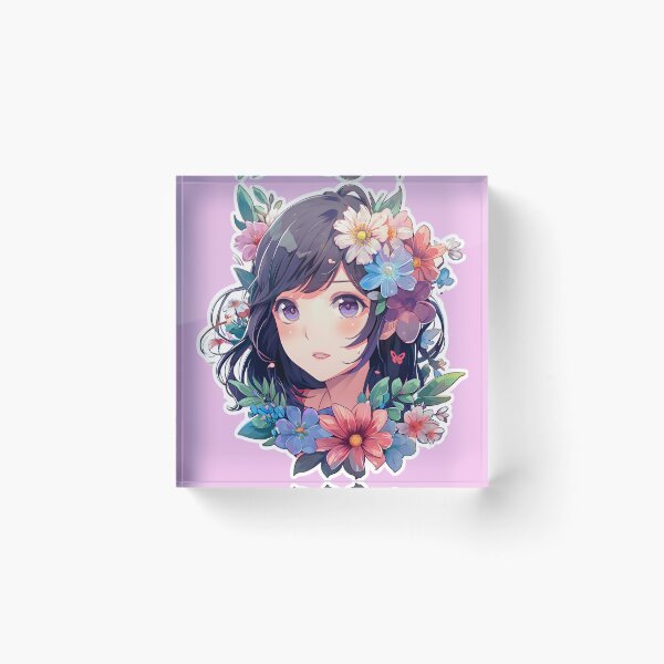 Item preview, flower princess stiker designed and sold by Serkritter.