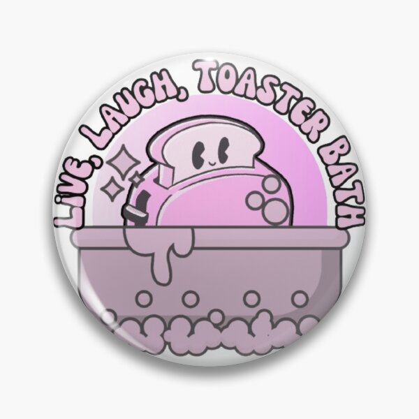 Item preview, Live, Laugh, Toaster Bath - Pretty in Pink Print designed and sold by TGAL2.