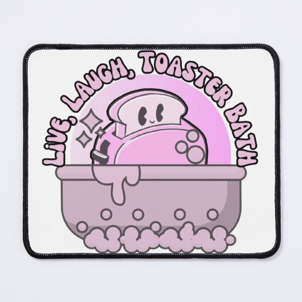 Item preview, Live, Laugh, Toaster Bath - Pretty in Pink Print designed and sold by TGAL2.