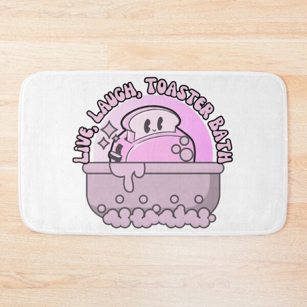 Item preview, Live, Laugh, Toaster Bath - Pretty in Pink Print designed and sold by TGAL2.