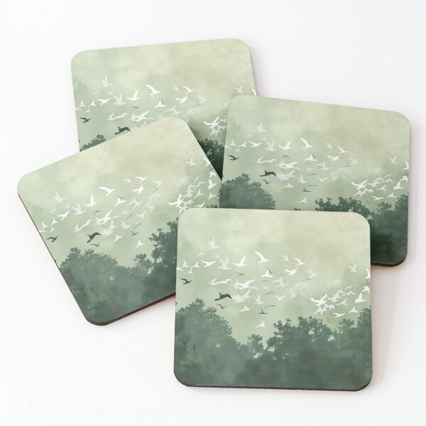 Item preview, migratory birds designed and sold by PricklyPeanut.