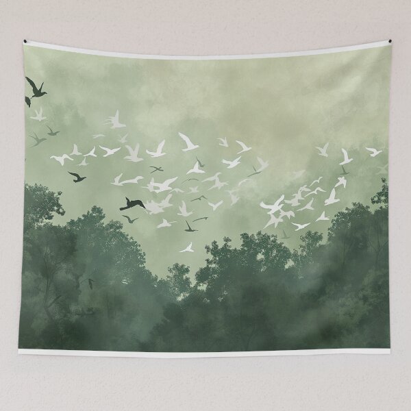 Item preview, migratory birds designed and sold by PricklyPeanut.