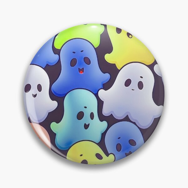 Item preview, Colourful Ghosts Pattern designed and sold by Light79.