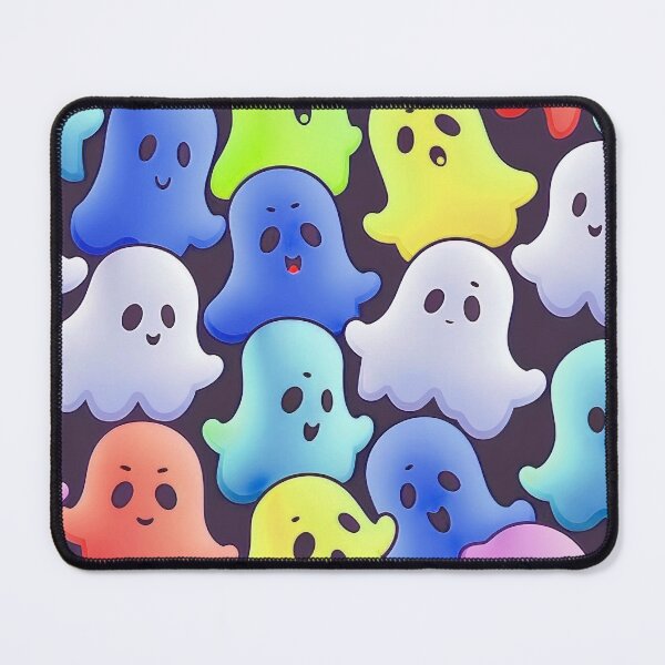 Item preview, Colourful Ghosts Pattern designed and sold by Light79.