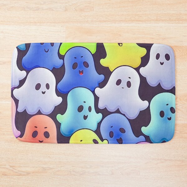 Item preview, Colourful Ghosts Pattern designed and sold by Light79.
