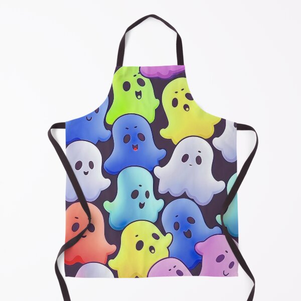 Item preview, Colourful Ghosts Pattern designed and sold by Light79.