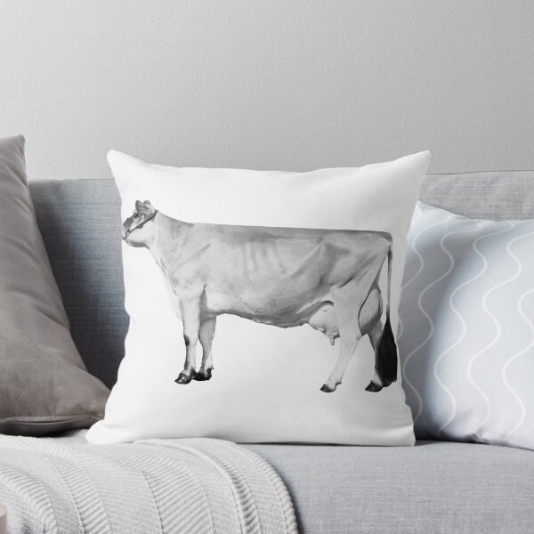 Item preview, Jersey Cow in black and white designed and sold by madisonbruneau.