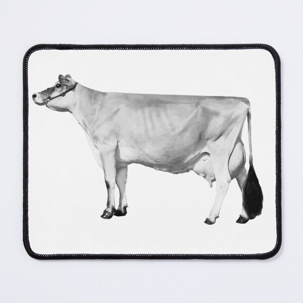 Item preview, Jersey Cow in black and white designed and sold by madisonbruneau.