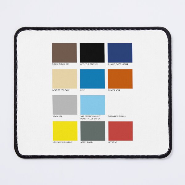 Item preview, Beatles Pantone Chart designed and sold by JonnyHaw.