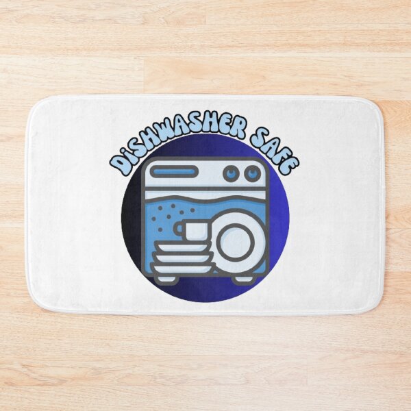 Item preview, Dishwasher safe - Cool Blue Print designed and sold by TGAL2.