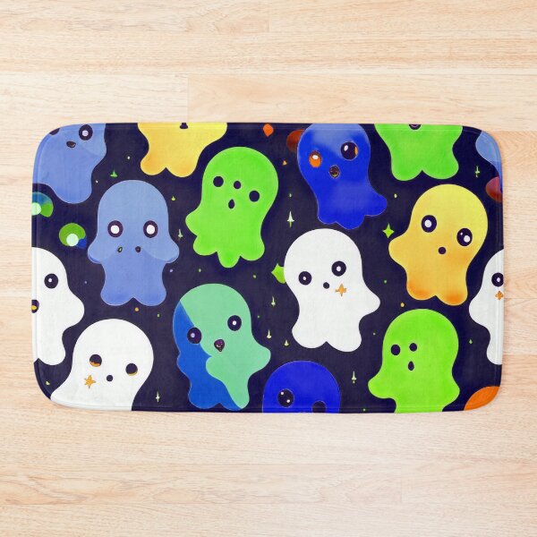 Item preview, Colourful Ghosts Pattern designed and sold by Light79.