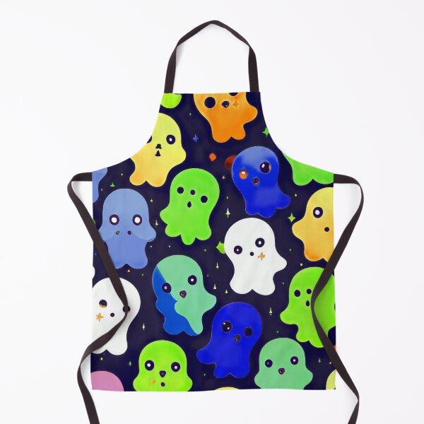 Item preview, Colourful Ghosts Pattern designed and sold by Light79.