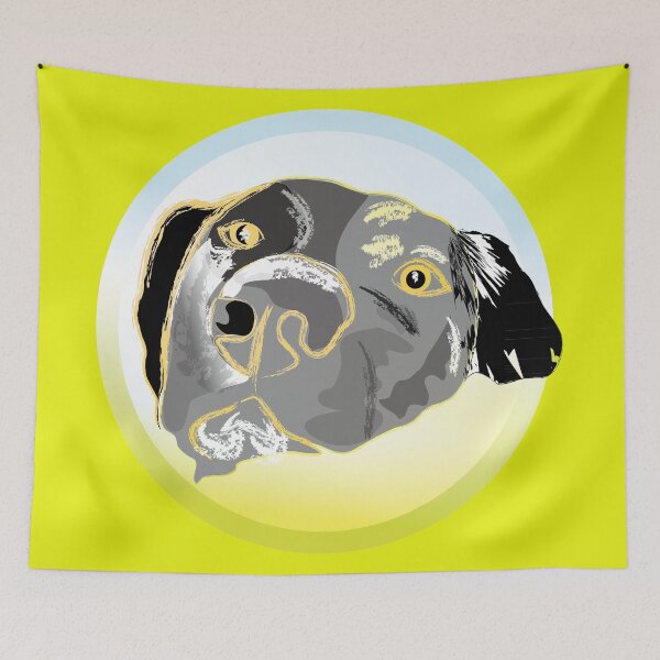 Item preview, Dog Portrait (Bright Color) designed and sold by Mimi Huang.