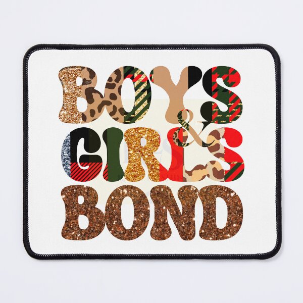 Item preview, Boys and Girls Bond - Cool Colorful Design designed and sold by Raise2Shine.