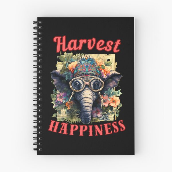 Item preview, Harvest Happiness. elephant head designed and sold by ElephantVibes.