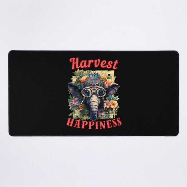 Item preview, Harvest Happiness. elephant head designed and sold by ElephantVibes.
