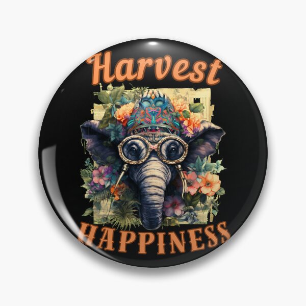 Item preview, Harvest Happiness. surreal elephant designed and sold by ElephantVibes.