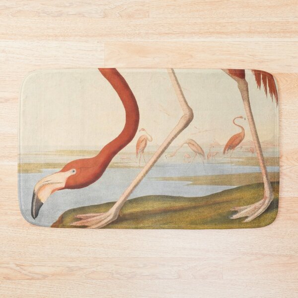 Item preview, Vintage Pink flamingo by Audubon, birds of america  designed and sold by cutesy.