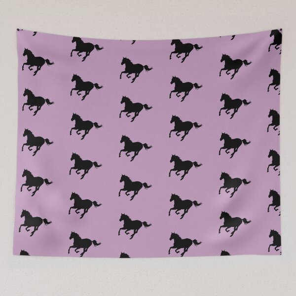 Item preview, Copy of Silhouette of a horse running on pink designed and sold by PICbyFemke.