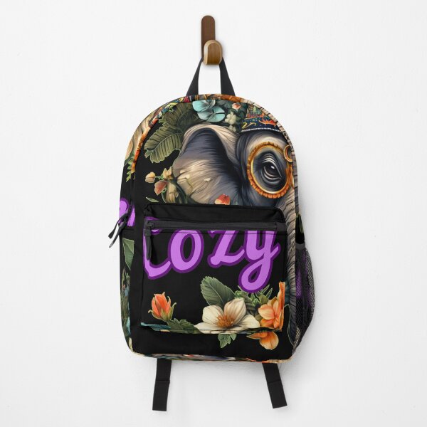 Item preview, Cozy Tusks. elephant portrait designed and sold by ElephantVibes.