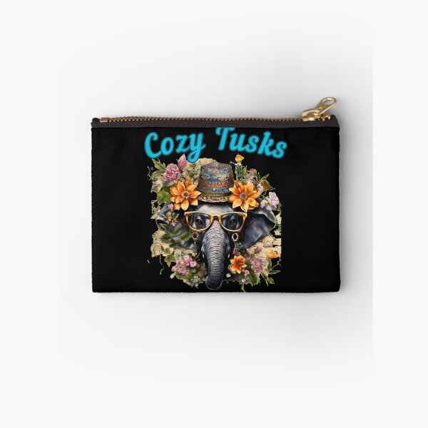Item preview, Cozy Tusks. happy elephant designed and sold by ElephantVibes.