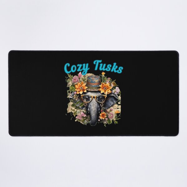 Item preview, Cozy Tusks. happy elephant designed and sold by ElephantVibes.