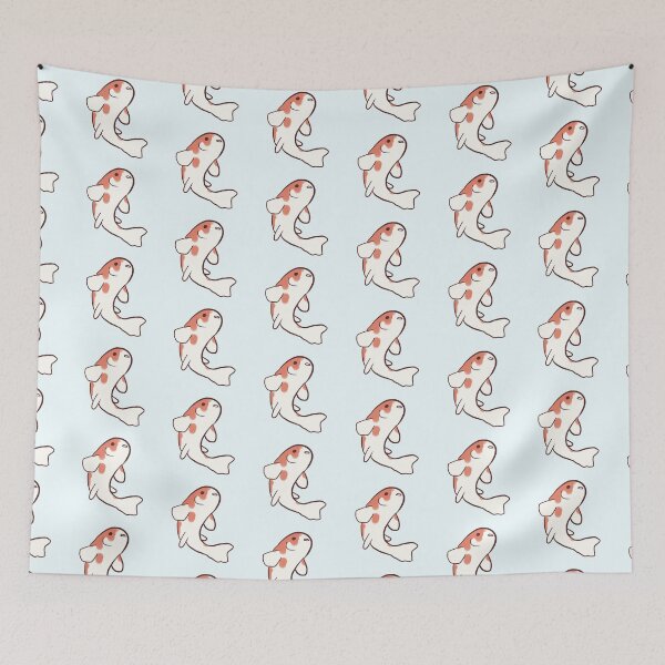 Item preview, Funny Koi fish art  designed and sold by Mayarart.