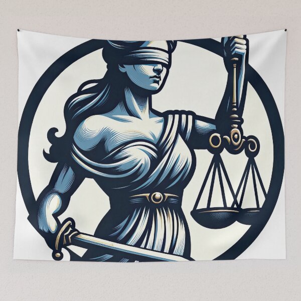 Item preview, Lady Justice designed and sold by digital-savant.