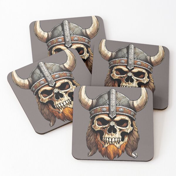 Item preview, Memory of Warriors: Viking Skull, Witness to Past Battles designed and sold by Aurorartsprint.