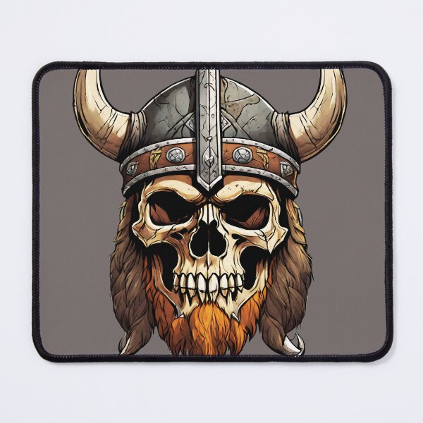 Item preview, Memory of Warriors: Viking Skull, Witness to Past Battles designed and sold by Aurorartsprint.