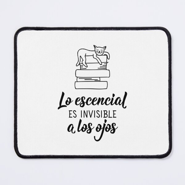 Item preview, Lo esencial es invisible a los ojos. The essential is invisible to the eyes - in Spanish. designed and sold by pidzam4e.
