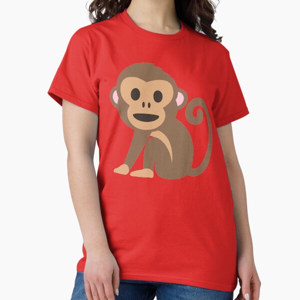 Item preview, Monkey Emoji Transparent Monkey Art Animal Art Monkey Print Monkey Lover Gift designed and sold by TeesByDesign.