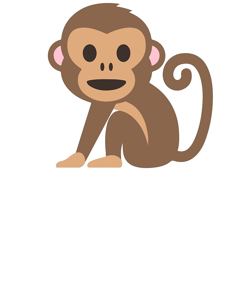 monkey emoji transparent monkey