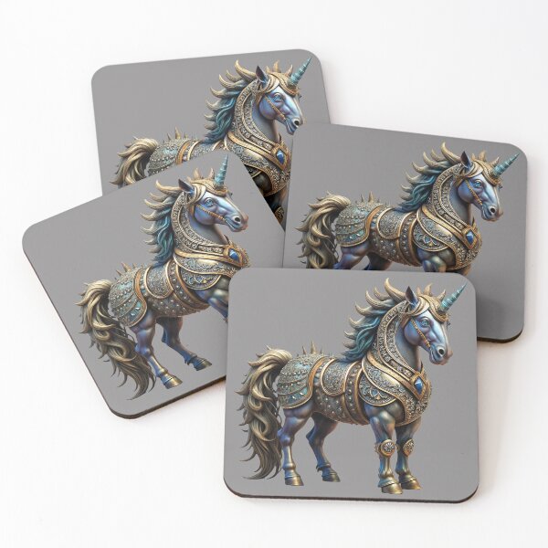 Item preview, Metalic unicorn 2 designed and sold by sinemsworld1.