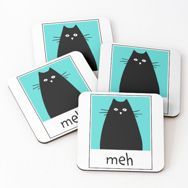 Item preview, Meh designed and sold by Angry Swan Designs.