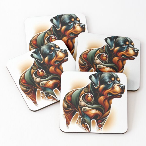 Item preview, Rottweiler Dog Mom Masterpiece designed and sold by PawspectCreate.