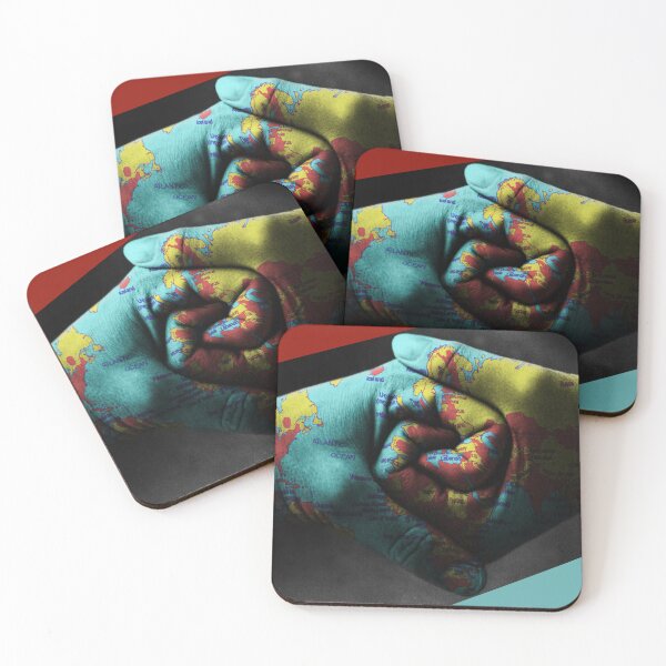 Item preview, Hands for Peace: Global Unity through the World Map designed and sold by ATproject.