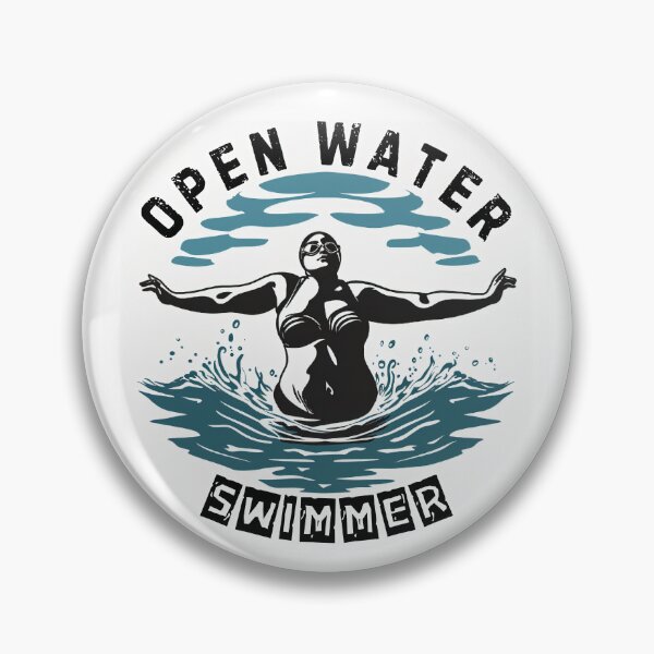 Item preview, Open Water Swimming with text designed and sold by TheDigitalAnvil.