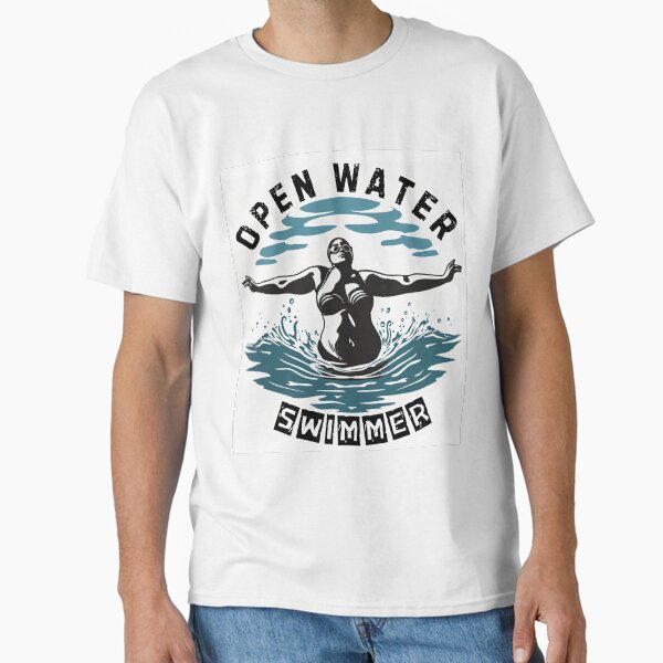 Item preview, Open Water Swimming with text designed and sold by TheDigitalAnvil.