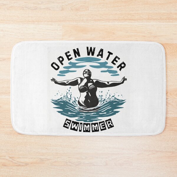 Item preview, Open Water Swimming with text designed and sold by TheDigitalAnvil.