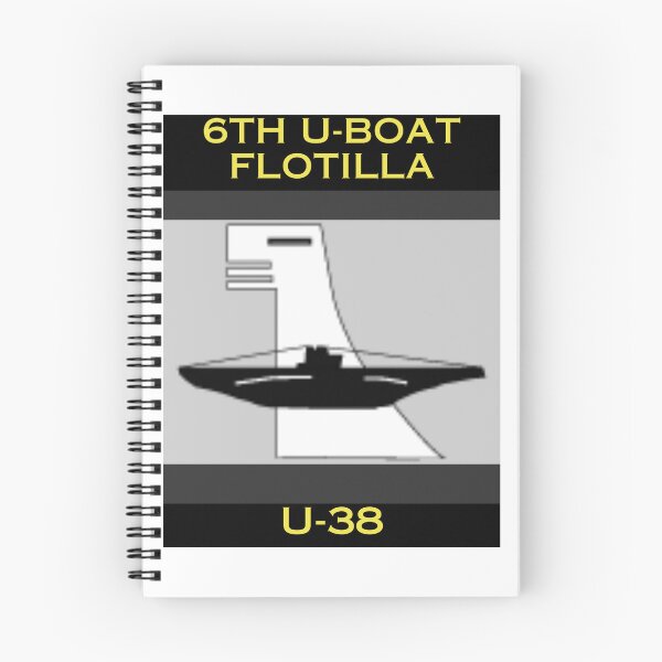 Item preview, U-38 (6th U-Boat Flotilla) designed and sold by CraftTee.