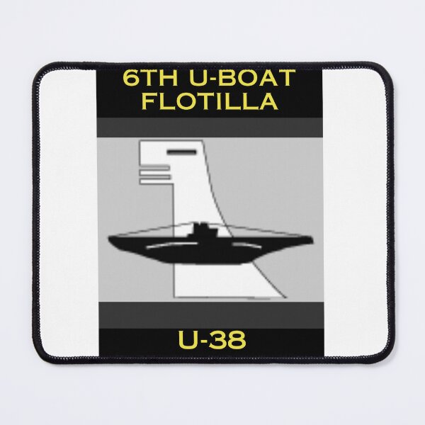 Item preview, U-38 (6th U-Boat Flotilla) designed and sold by CraftTee.