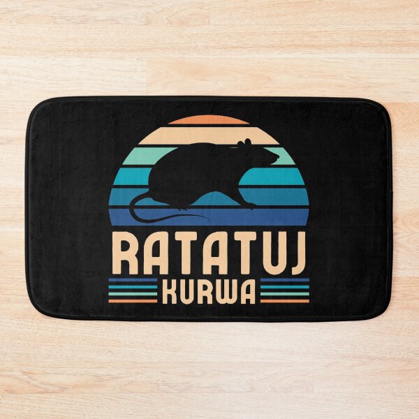 Item preview, RATATUJ Kurwa Funny meme  designed and sold by BelkaMed.