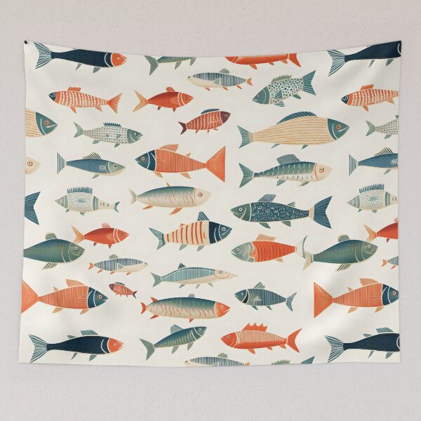 Item preview, A Dance of Fins and Colors designed and sold by PixelCatalyst.