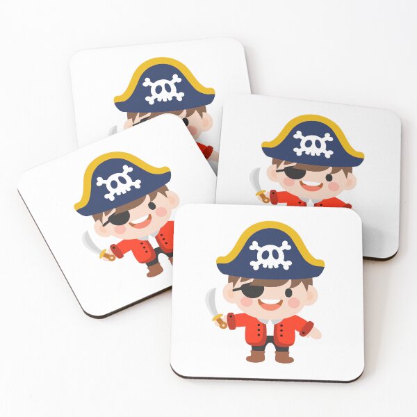 Item preview, Cute kid pirate captain, little boy wearing a costume of a pirate. designed and sold by NoeySmiley55.