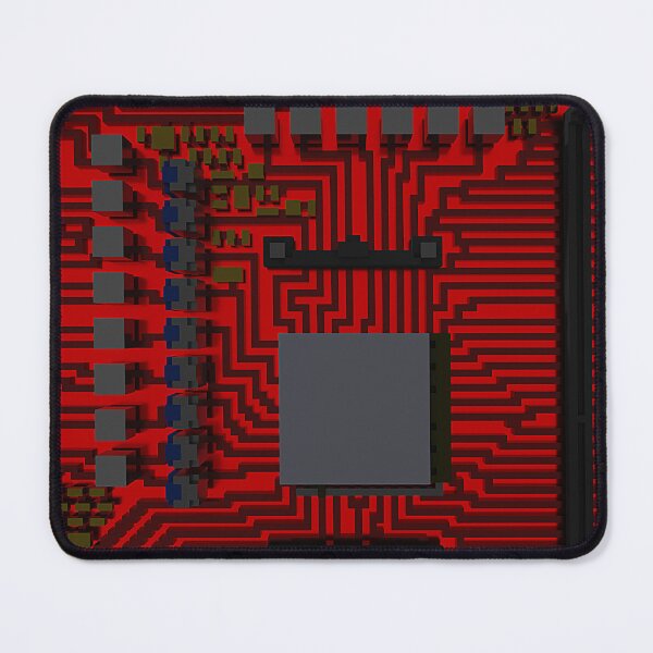 Item preview, Voxel Core Metallic Dark Red designed and sold by PotatoVonEpicus.