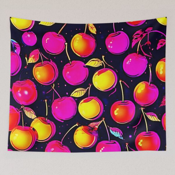 Item preview, Fruity Cherry Disco Glow designed and sold by Health And Fitness Posts e-Store.