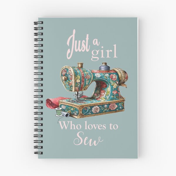 Item preview, Just a Girl Who Loves to Sew designed and sold by MarigoldandLily.